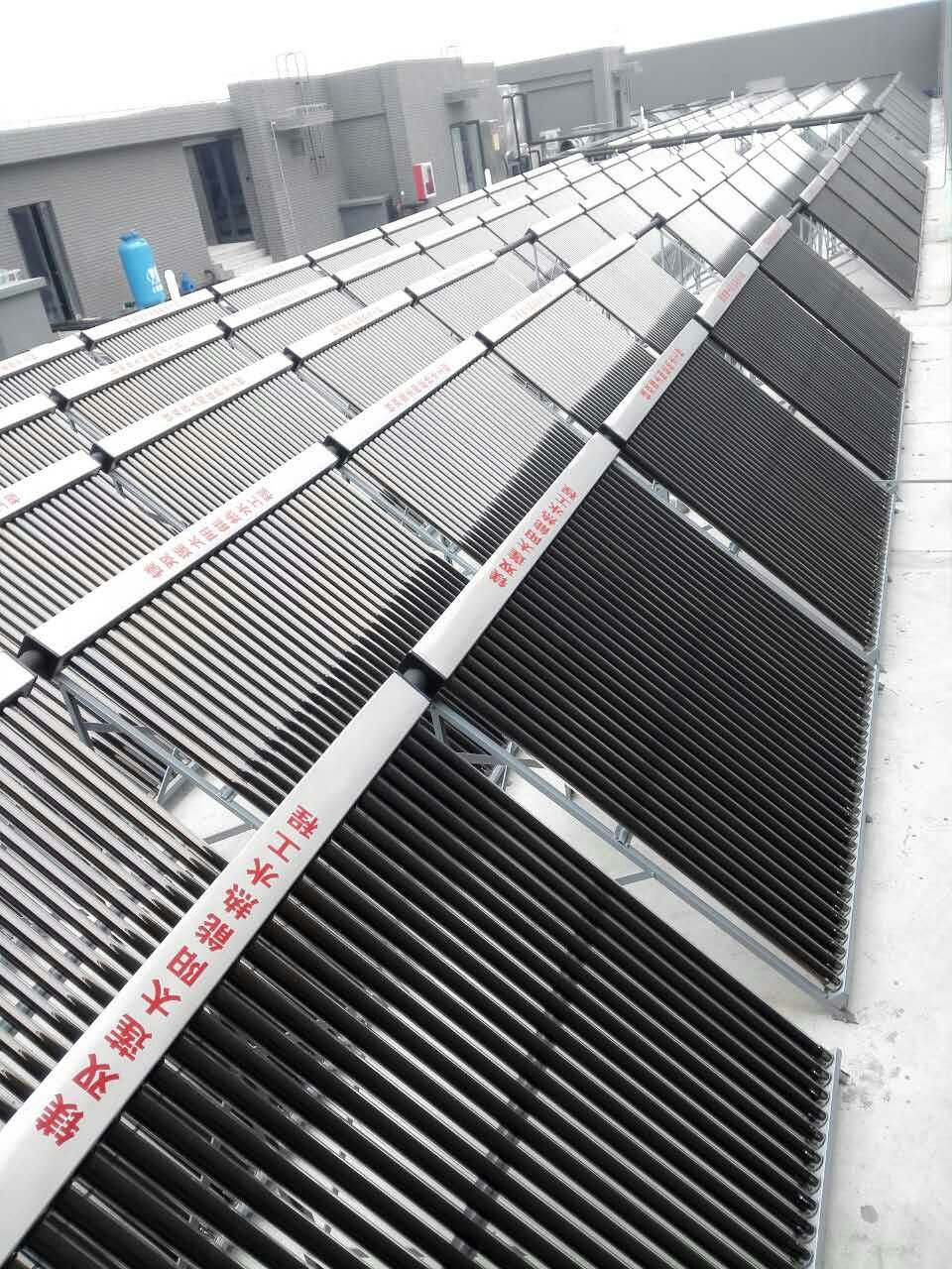 医院太阳能热水工程――祝镁双莲公司上海松江社区医院太阳能热水器工程完工